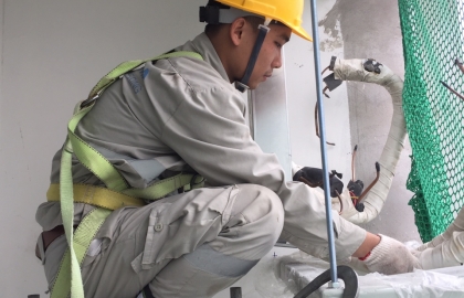 Tiến độ làm việc tại dự án The Legend tuần thứ 2